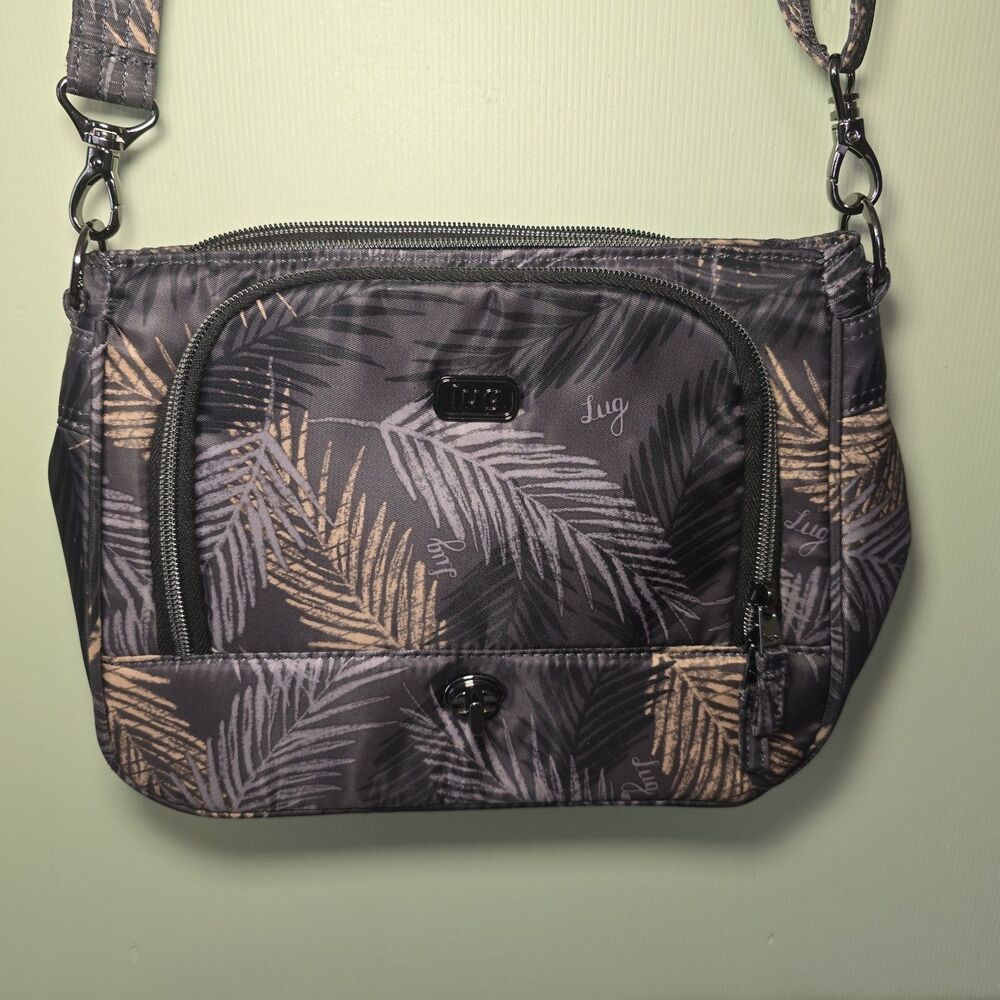 LUG Presto Crossbody Bag with RFID Tropical Grey **SEE NOTES** Modified